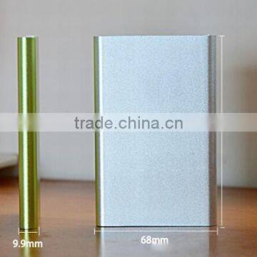 6000mah aluminum promotional power bank