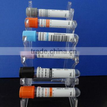 vacuum blood collection tube glucose tube,grey tube