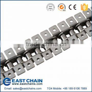 304 stainless steel roller chain 40SS with WK2 Attachments