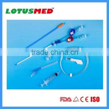Double/Triple Lumen Hemodialysis Catheter for Dialysis Set CE/ISO