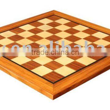 Rosewood Chess Board and Chess Set and Checker