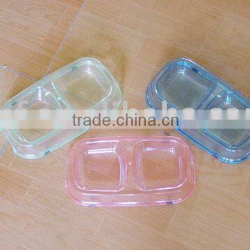 The high quaility plastic pet / cat / dog bowl