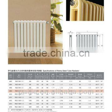 Roma steel tube radiator for room