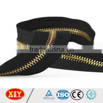 Zipper Factory Wholesale Metal Brass Zipper Roll for Dress photo-2