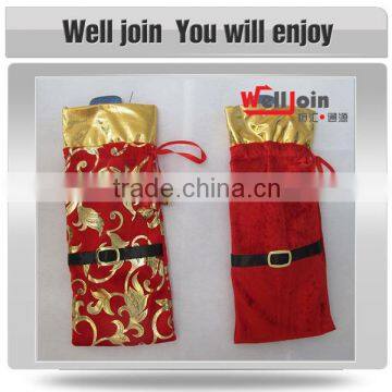 Factory sale various christmas wine bottle cover