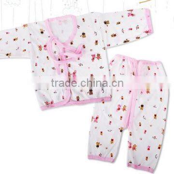 100% Cotton pajamas baby clothes