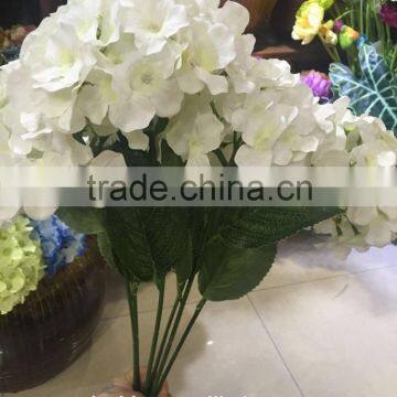 Deshine Hotel Decorate 6Head Hydrangea Artificial Flower ZX1663