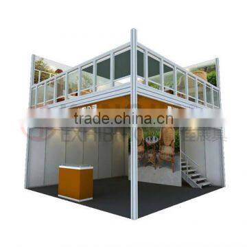 double deck exhibition booth