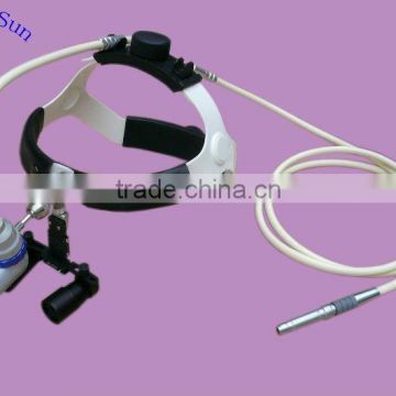 medical inspection magnifying glass head lamps