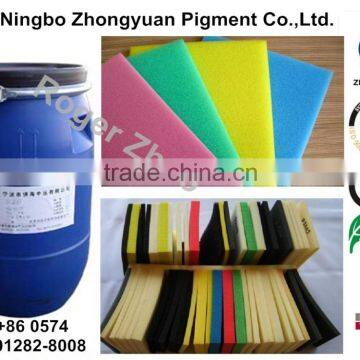 professional polyether-based liquid color paste for polyurethane ( PU ) foam