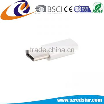 Cheapest Price Supplier in Alibaba ABS Micro USB Female to Type C Adapter