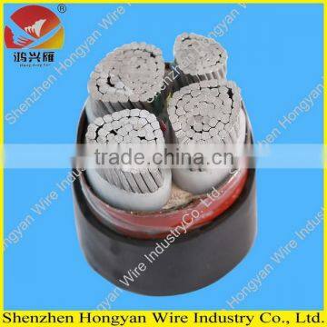 medium voltage xlpe insulated armored 4 core aluminium power cable