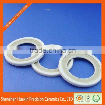 alumina ceramics 96% Metallized ceramic ring