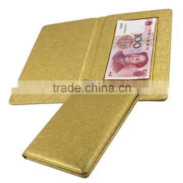 Custom Size Hotel Supply leatherret cashier folders for restaurant