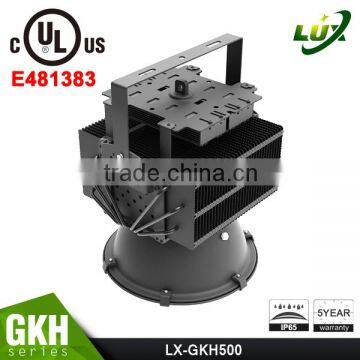 UL Listed, Gym Lights, UL Listed Driver, Copper Heatpipe,5 Years Warranty, 500W LED High Mast Lights photo-4