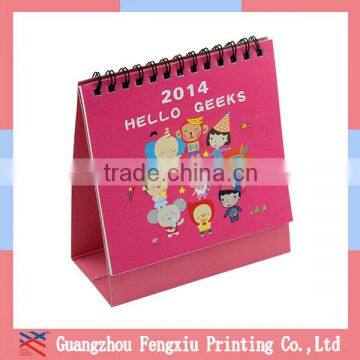 quality custom full color desktop calendar printing