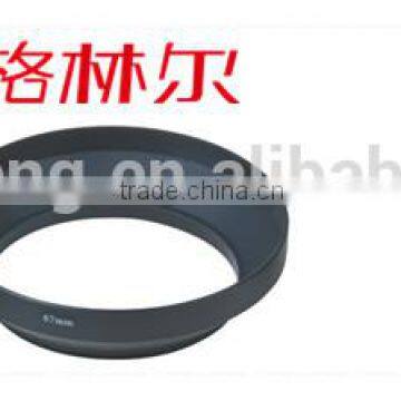 Wide-angle 49mm metal lens hood