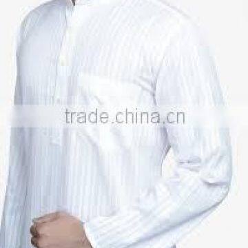 muslim plain men kurtas - White Tunic Islamic Formal Kurta Muslim