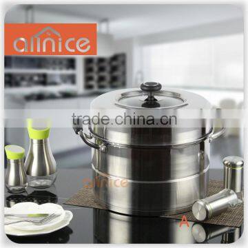 Hot Sale Stainless Steel Steamer Pot & stock pot