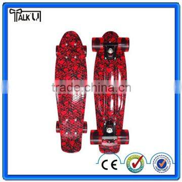 Professional Complete Skateboard Wheel Trucks Plastic Skateboard