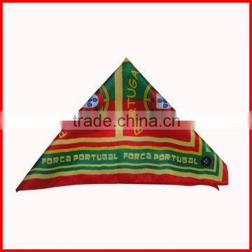 49*49cm hot sale polyester Portugal Bandanas