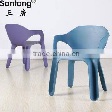 New design colored outdoor furniture plastic chair