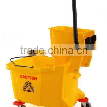 30L cleaning mop bucket with down press