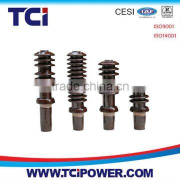 126kV oil impregnated paper capacitance long-tail transformer bushing