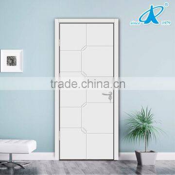 single leaf flush simple wood door