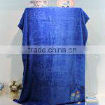 solid color jacquard beach towel