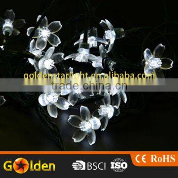 Christmas Festival Solar Powered 35 Pcs Flower Shaped Garden Decorative Tree Light photo-2