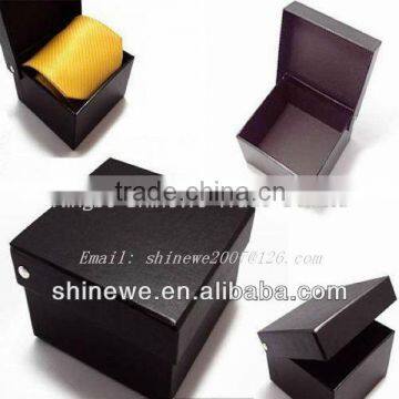 black paper box