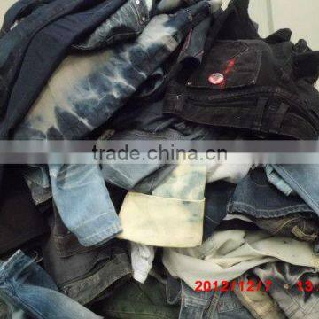 used jeans in bale/ second hand clothing used clothing