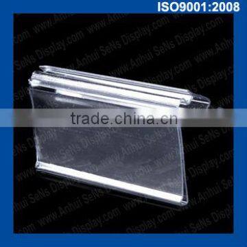 PVC extruded display shelf strip for supermarket