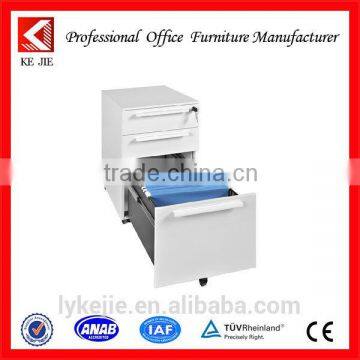 High quality office furniture helmer office steel drawer cabinets with wheels with high quality