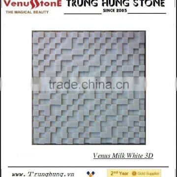 Vietnam 3D White Wall Panel