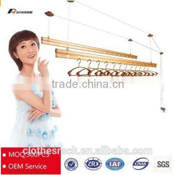 home use ceiling mounted fancy clothes hanger rack from china