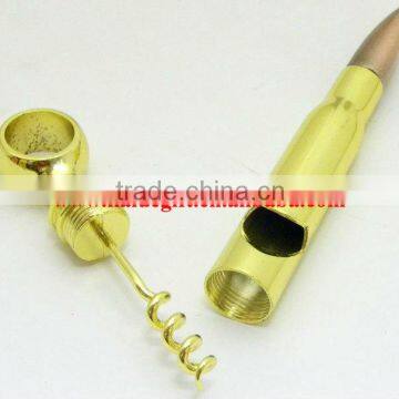 2013 New Design 50 Caliber Corkscrew & Bullet Bottle Opener