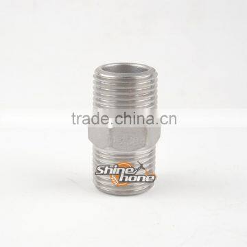 Stainless Steel Hex Nipple - 1/2"NPT Double Thread Nipple, SS304, Brewer Hardware,Pump fitting