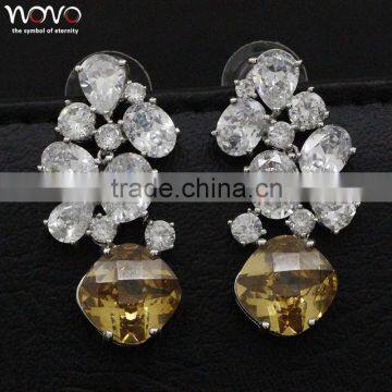 wholesale fashion zircon jewelry earings for women