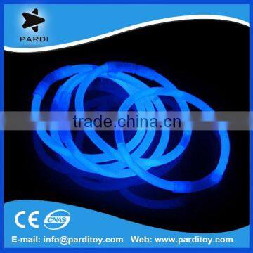Carnical favor glowing light in the dark bracelet stick