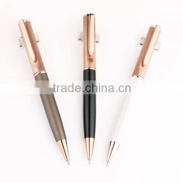 2014 good quality logo metal ball pen for gift