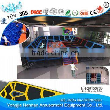Cheaper Big Trampolines Park , Cheap Trampoline For Adult and Kids for Sale photo-3