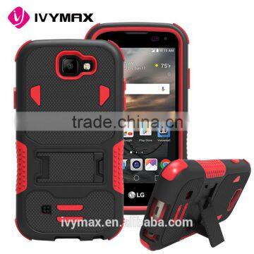 Top quality pc and silicone material 2 in 1 anti-scratch armor combo case for LG K3 LS450 phone case                        
                                                                                Supplier's Choice