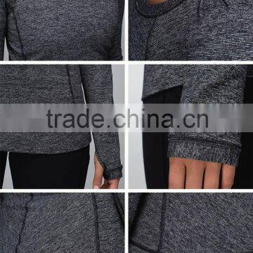 Cheap Custom Women Blank t Shirt Ladies Long Sleeve Blouses With High Quality Low Prices Made in China Quality Choice photo-3