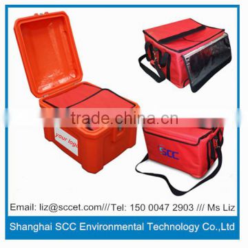 60L Plastic delivery box keep food hot, hot box for electric bikes & motorcycles