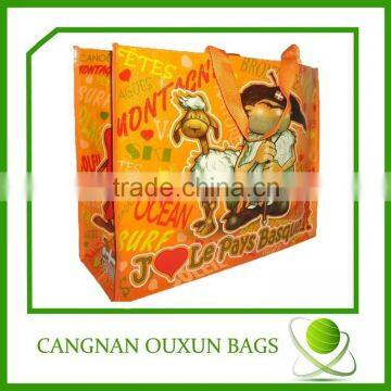 Ecological lamination used pp woven bag