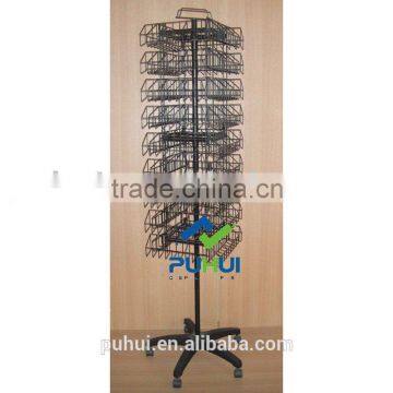 spinng wire sticker display stand