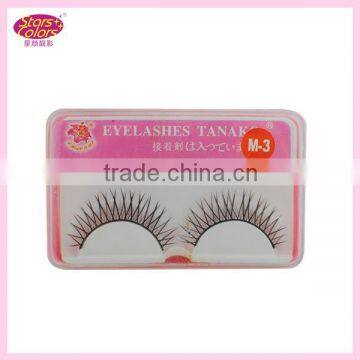 high quality natural fasle strip eyelash extension M-3