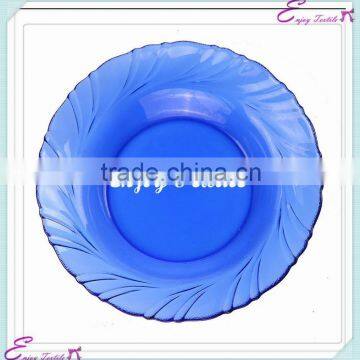 YHP#39 glass charger banquet events party wedding wholesale decor plates